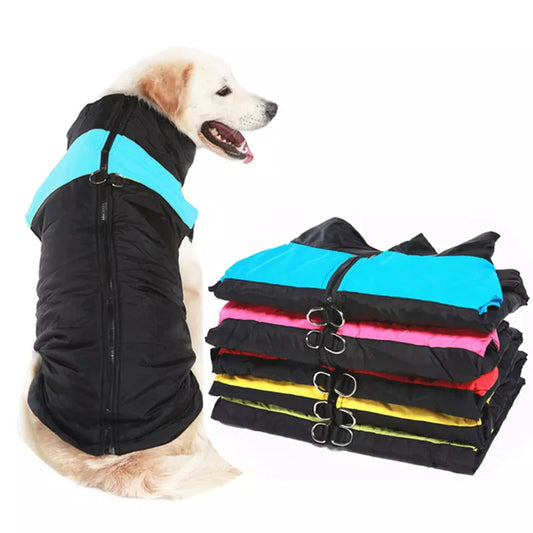 Winter Warrior Waterproof Dog Coat – Warm &amp; Stylish Jacket