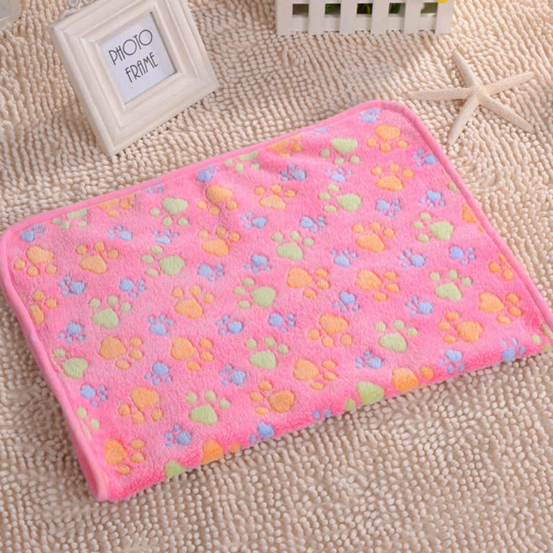 Warm Pet Bed Mat Cover Towel Handcrafted