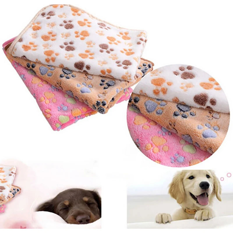 Warm Pet Bed Mat Cover Towel Handcrafted