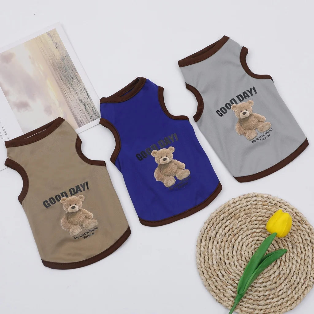 Cartoon Bear Dog Clothes