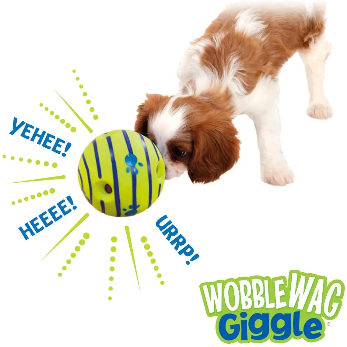 Ball Interactive Dog Toy Fun Giggle Sounds