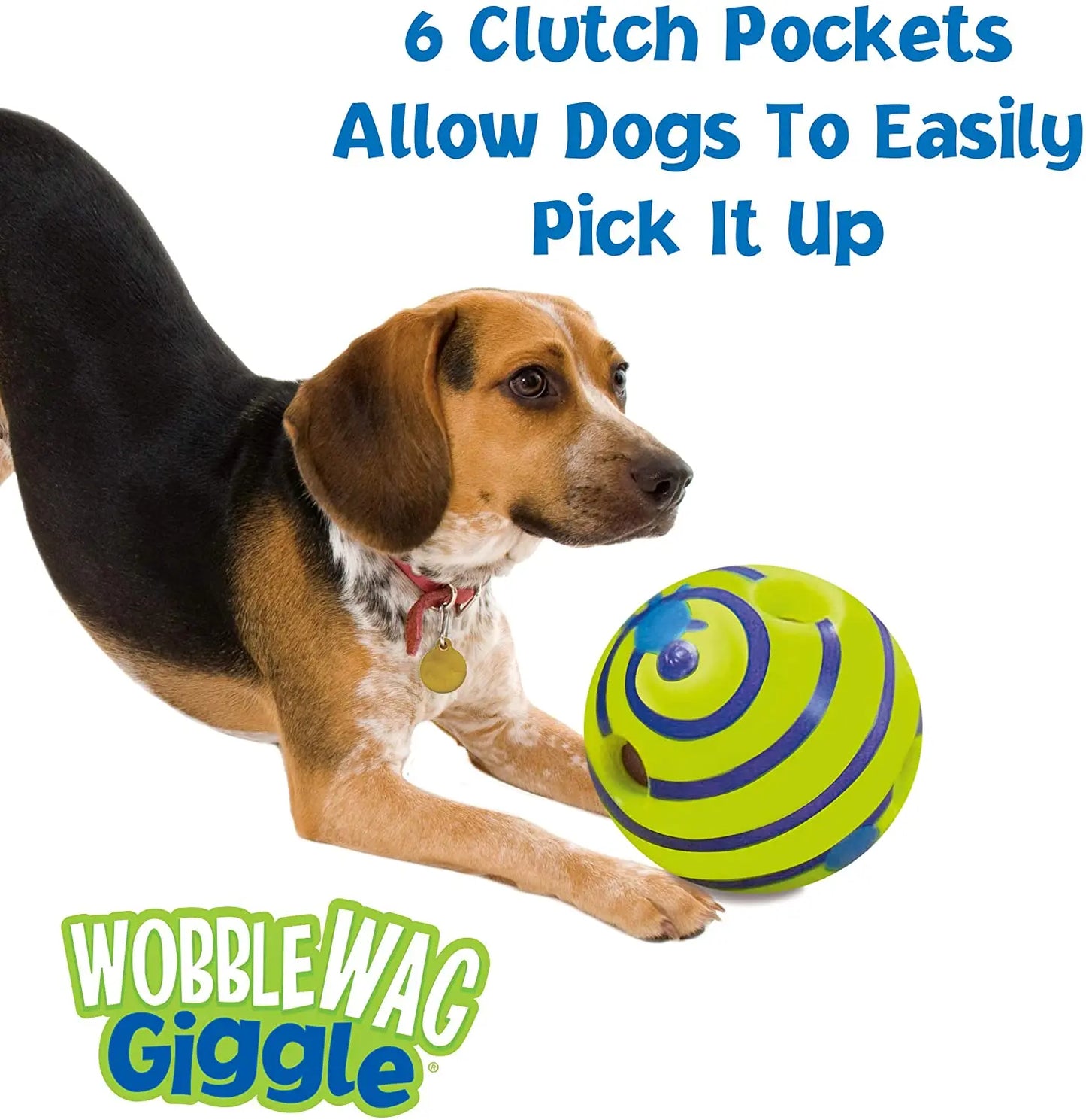 Ball Interactive Dog Toy Fun Giggle Sounds