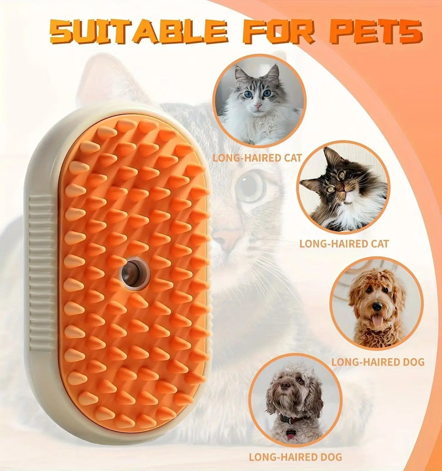 Purrfect Groomer 3-in-1 Cat Brush