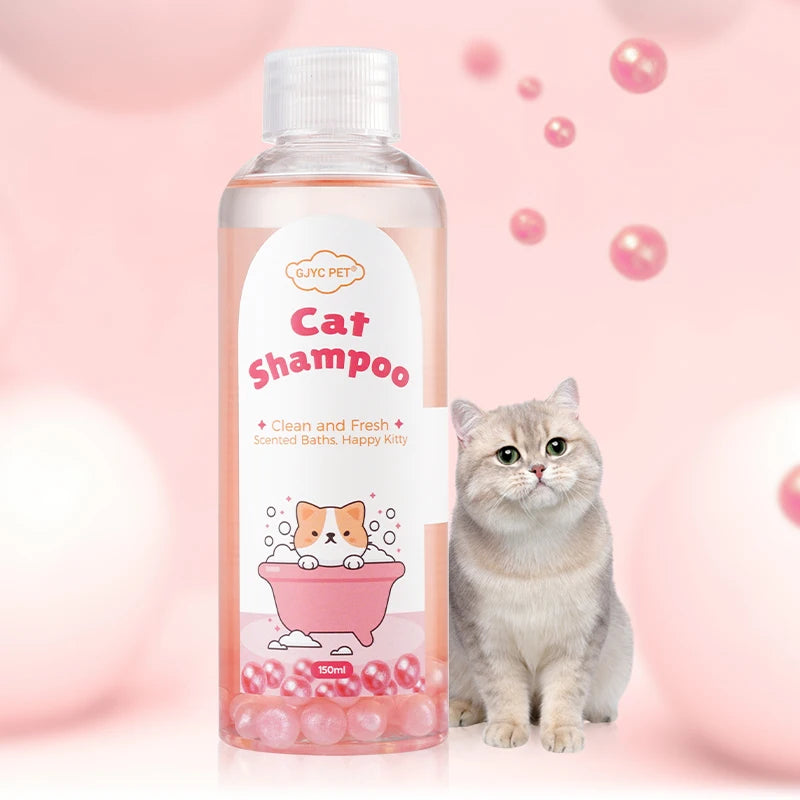 Pet cat shower gel