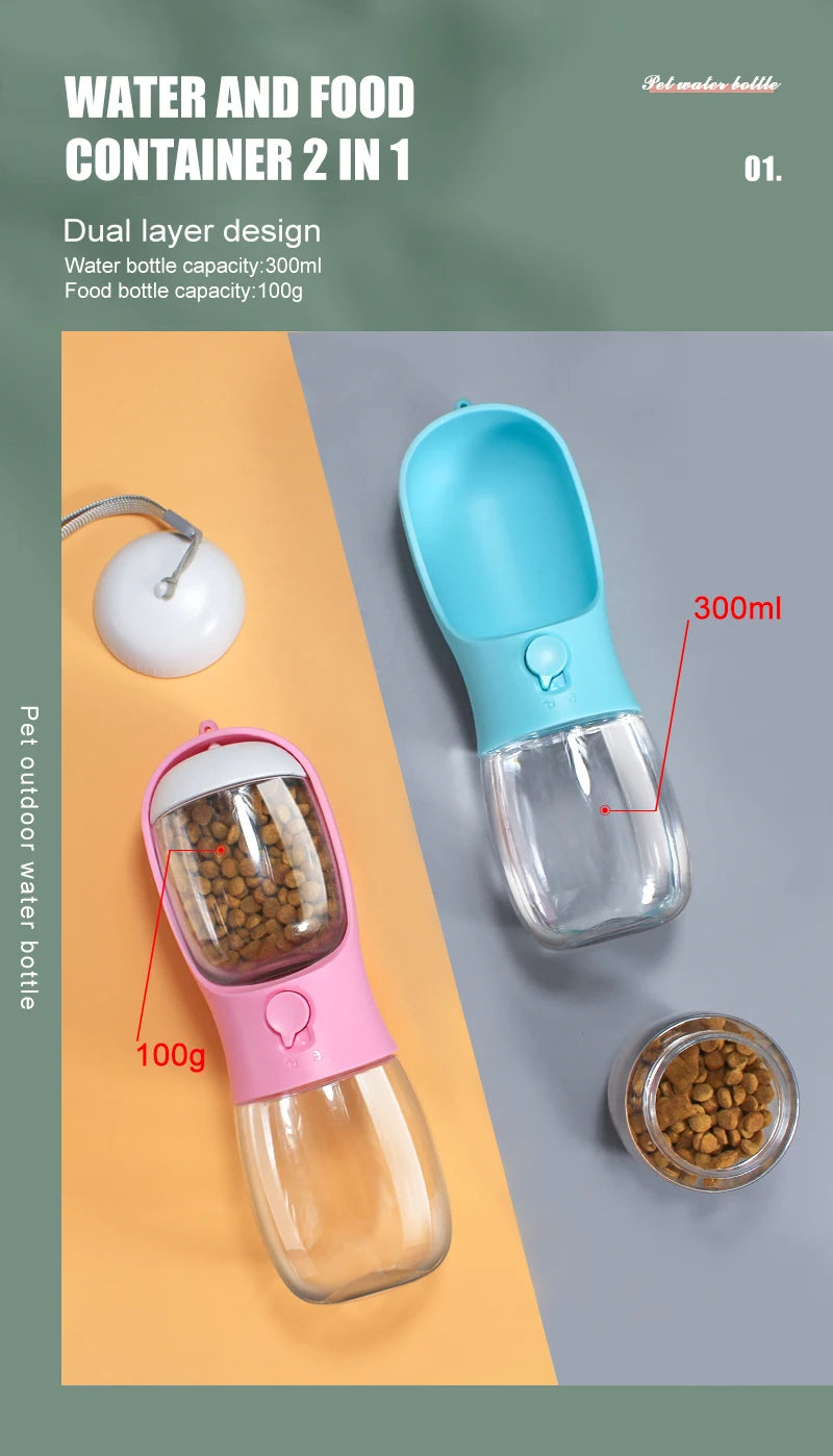 Portable Food -Travel Pet Water