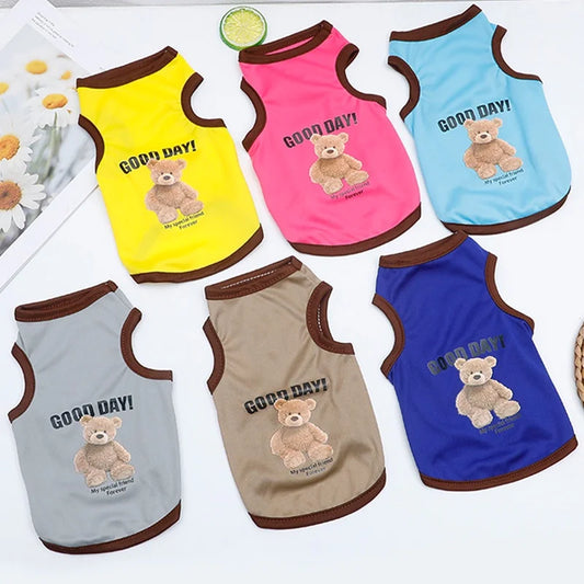 Cartoon Bear Dog Clothes