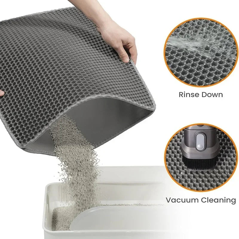 Mat Pet Toilet Waterproof Double Layer