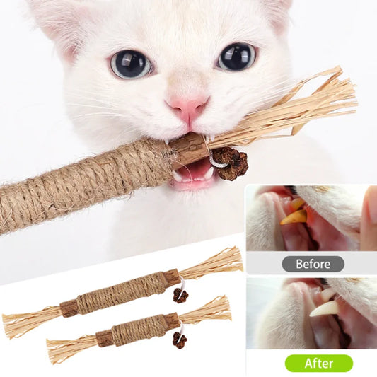 1 Pc Cat Toys Silvervine Chew Stick